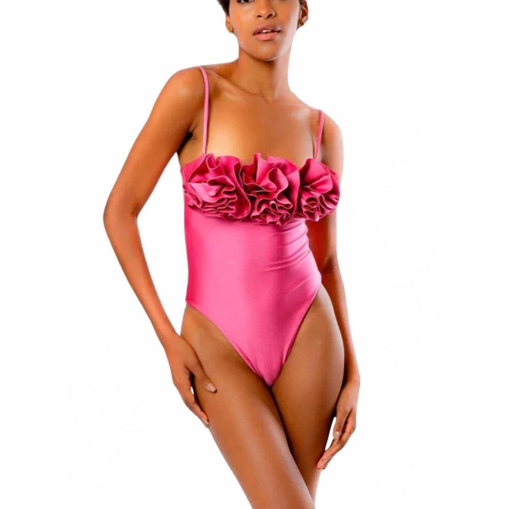 NEW MAYGEL CORONEL women's danae one piece in pink